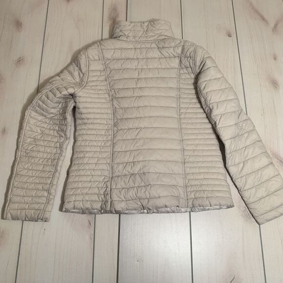 womens M Nautica reversible tan jacket - Picture 3 of 6